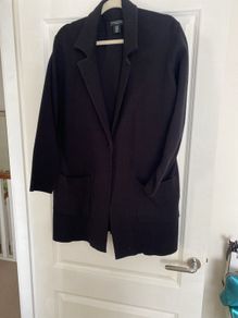 Cardigan Coat Black