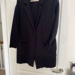 Cardigan Coat Black
