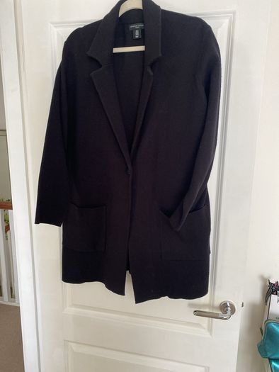 Cardigan Coat Black