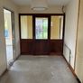 Solid Teak Door & 2 Glazed Side Panels Image 3