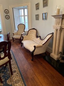 Victorian sofa and chairs