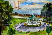 BlackRock park watercolour