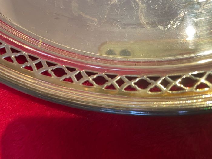 Silver plated tray