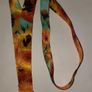 Sunflower Lanyard from Amsterdam Van Gogh museum Sunflowers  ID Holder Key Clip Image 2