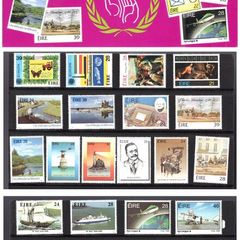 1986 Ireland Stamp Year Pack MNH. See scan for stamps included. All stamps Mint Never Hinged.