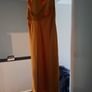 womens golden yellow dress Image 2