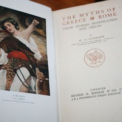 The Myths of Greece and Rome , H.A.Guerber