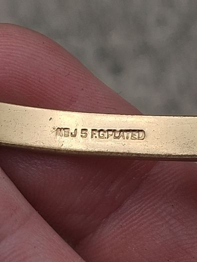 1970's Fine Gold Plated Bracelet