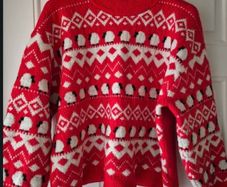 H&M Red Sheep Jumper