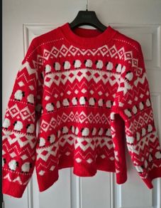 H&M Red Sheep Jumper