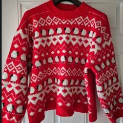 H&M Red Sheep Jumper
