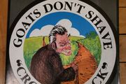 Goats Dont Shave Crooked Jack 7 inch Vinyl 1992 Irish Pressing DINIS 1011