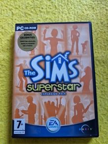The Sims Superstar Expansion pack Pc Cd Rom Games Original