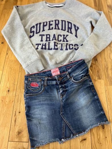 Superdry Jumper & Skirt