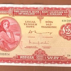 Ireland Twenty Pound Lavery Note