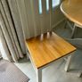 Dining Table, 4 x chairs and Bench. Solid Oak. Image 3