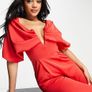 Scuba off the shoulder jumpsuit Image 2