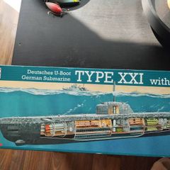Revell u boat plastic model kit 1:144