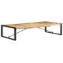 Coffee Table 180x90x40 cm Rough Mango Wood Image 4