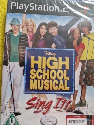 Brand new Singstar Disney High School Musical PlayStation2 Ps2 Games Original