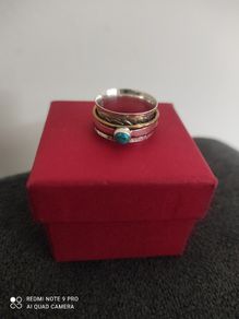 Silver 925 spinner ring