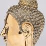 Buddha Head (25cm) - Polished Bronze Image 2