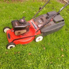 Rover Briggs petrol lawnmower
