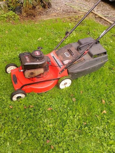 Rover Briggs petrol lawnmower