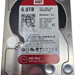 6tb WD Red SATA Hard drive WD60EFRX NASware 100% health