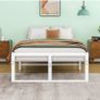 King Size Bed Frame,Metal Platform Bed Frame Image 7