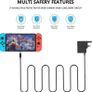 Charger for Switch/Switch OLED/Switch Lite, 2.5 Hours 15V/2.5A Fast Charging AC Adapter 5FT Type-C Cable Power Supply for Switch/Switch Lite/Switch Dock and Switch Pro Controller - Support TV Mode Image 4