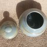 A studio pottery vase with its lid (excellent condition, no damage). Image 6