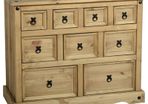 Corona 4+3+2 Drawer Merchant Chest
