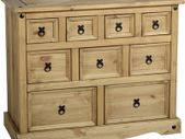 Corona 4+3+2 Drawer Merchant Chest