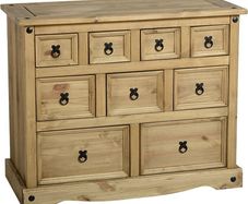 Corona 4+3+2 Drawer Merchant Chest