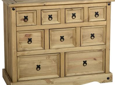 Corona 4+3+2 Drawer Merchant Chest