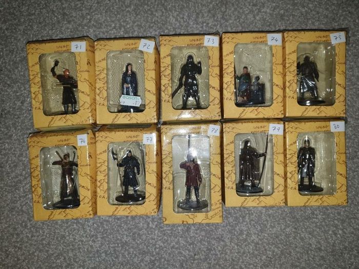 Lord of the Rings (lead) 86 models total.