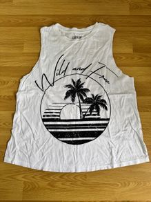 River Island x Caroline Flack Wild & Free Tank Top Size 16