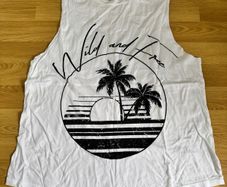 River Island x Caroline Flack Wild & Free Tank Top Size 16