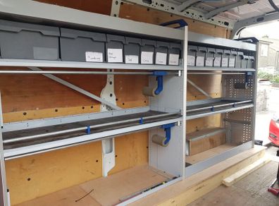 Van Shelving / racking