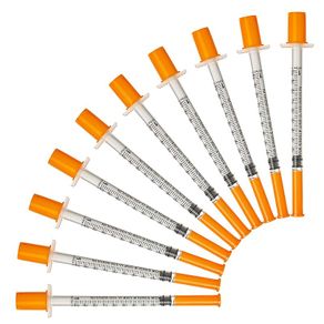 20/100 Pack 1ml 30G Plastic Multiple Uses Measuring Tools, Individually Wrapped (20 Pack)