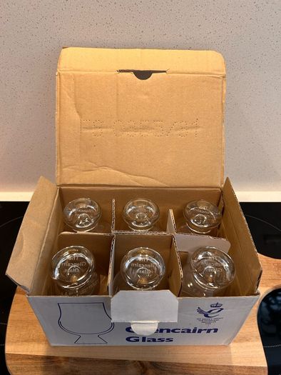 Glencairn Crystal Whisky glasses (box of 6) - Tyrconnell branded