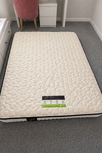 Double Bed Frame and Mattress