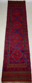 Superb Middle Eastern hand knotted wool runner