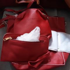leather handbag's with purse etc