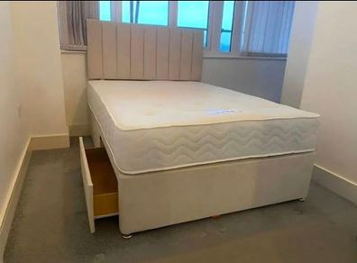 New Double, King And Superking Sizes Divan Beds Instock. Multiple Headboard Designs And Drawers Storage Available