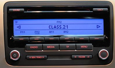 Vw RCD310 radio with CODE