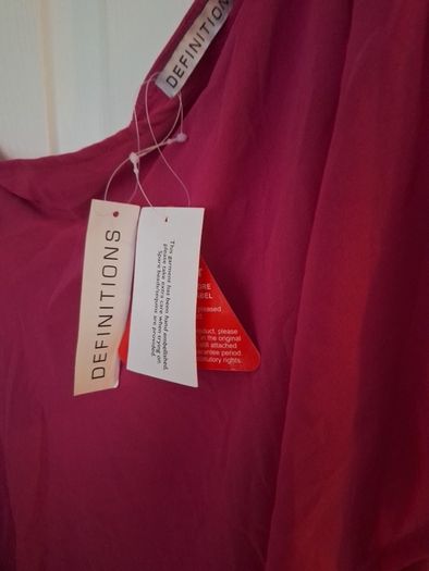 Dress/Definition One Shoulder Dress  ..  Size 14 UK .. Price Drop