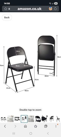 Foldable Metal Chairs