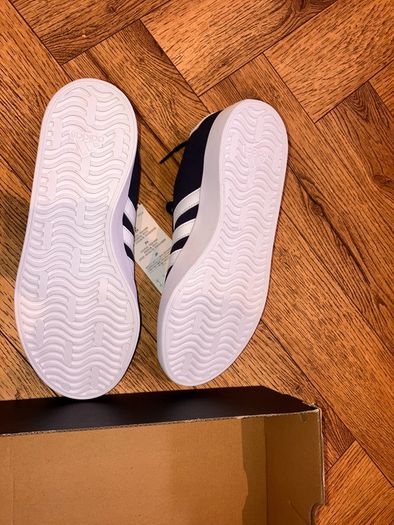 Adidas woman's vl court trainer navy